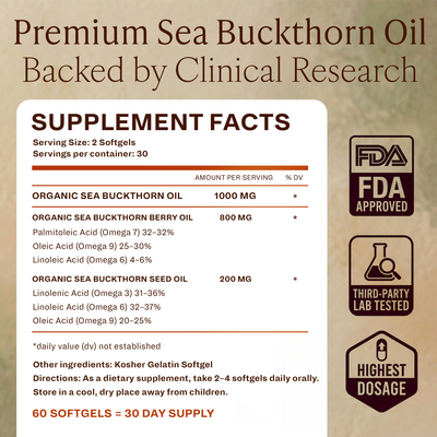 Mysa Sea Buckthorn Oil