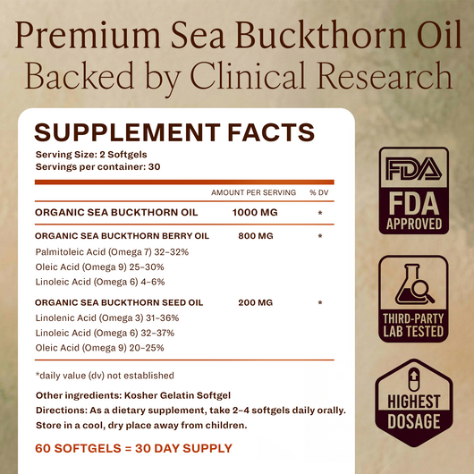 Mysa Sea Buckthorn Oil